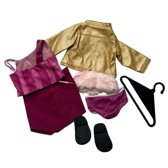 American Girl 18” Doll Today Talent Show Outfit With Accessories Retired GUC - Picture 16 of 16